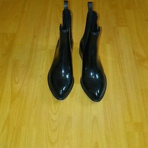 Jeffrey Campbell Havana Last Blk ankle rain boots